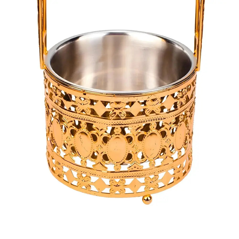 Gold Hookah Shisha Charcoal Holder - Smoking Accessories - Vapes Uae