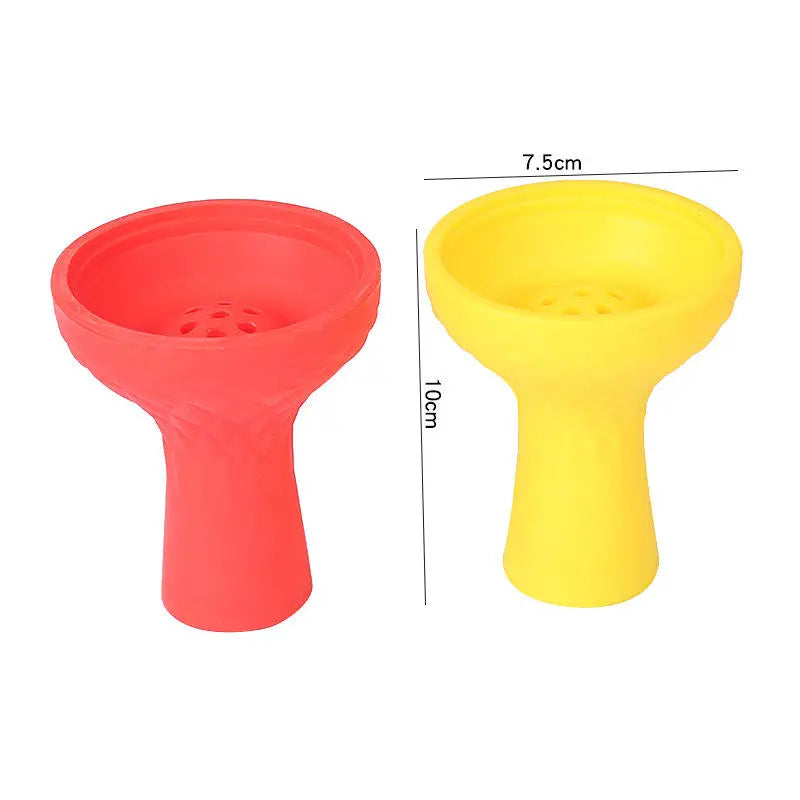 Hookah Shisha Silicone Bowl - Yellow - Shisha Accessories - Vapes Uae