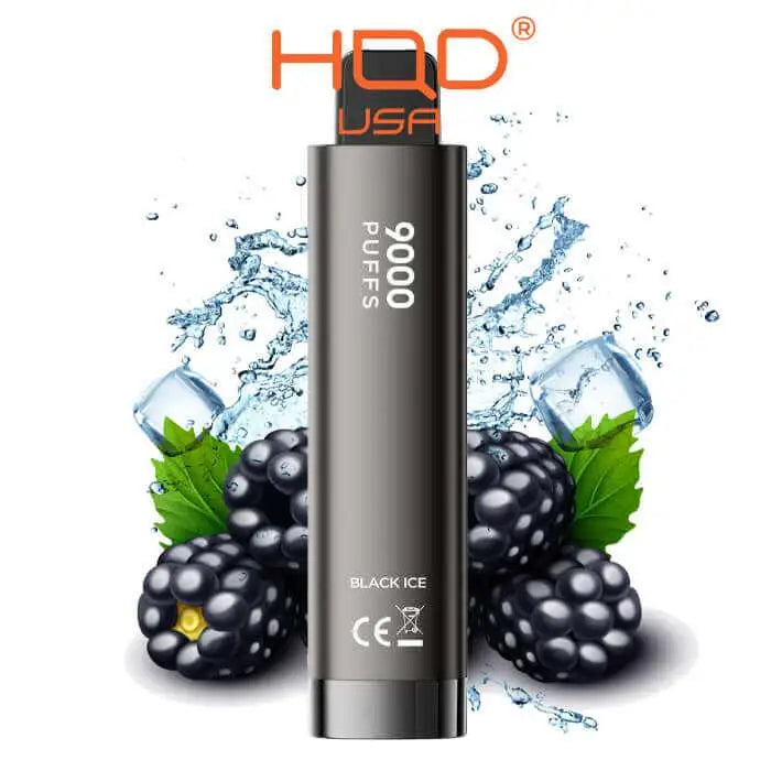 Hqd Cuvie Plus 2.0 Disposable Vape 9000 Puffs - Black Ice - Disposable Vape - Vapes Uae