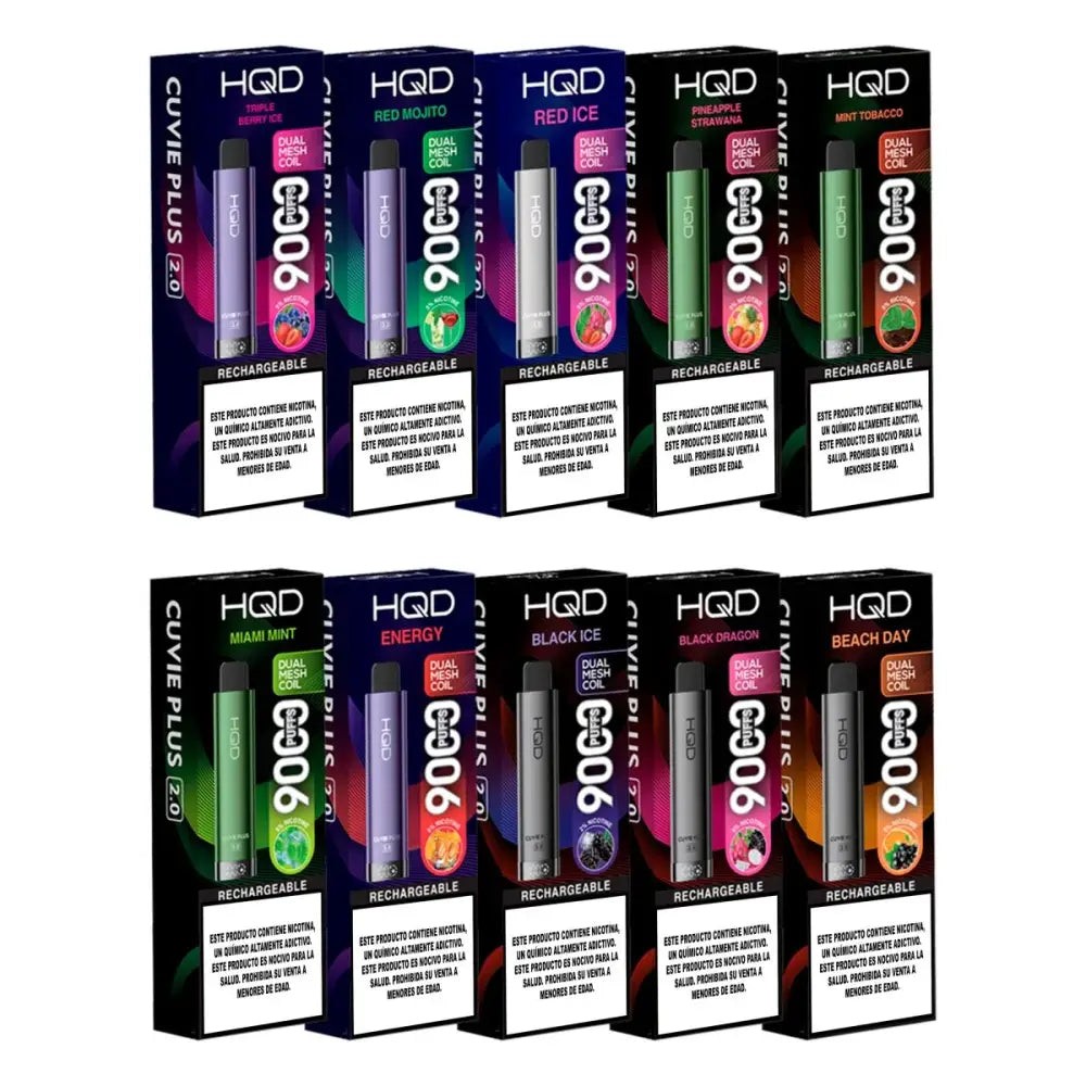 Hqd Cuvie Plus 2.0 Disposable Vape 9000 Puffs - Peach Berry - Disposable Vape - Vapes Uae