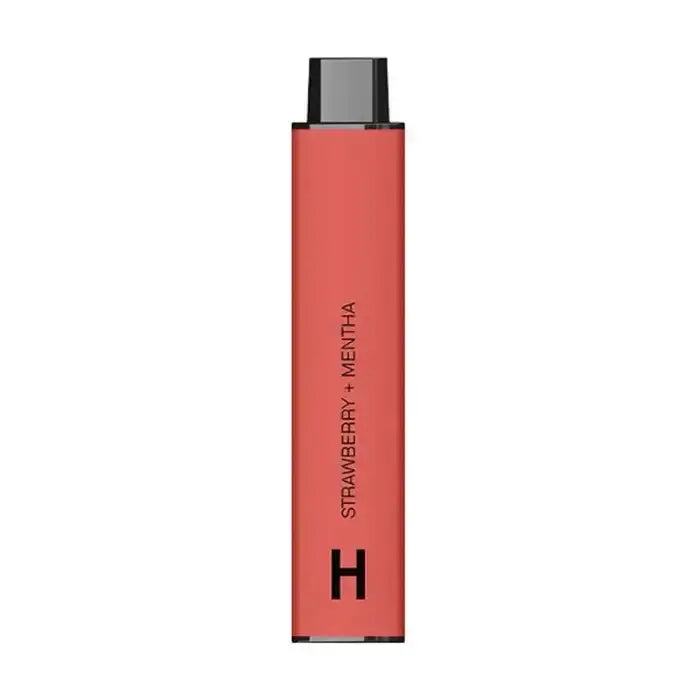 Hyla 0mg/ml-4500 Puffs - Strawberry + Mentha - Disposable Vape - Vapes Uae