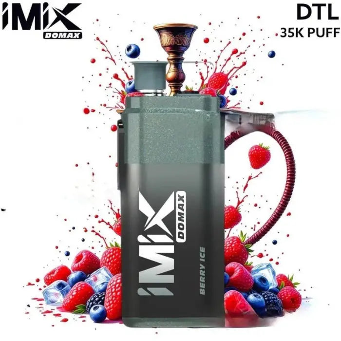 Imix Domax 35000 Puffs Disposable Vape - Berry Ice - Disposable Vape - Vapes Uae