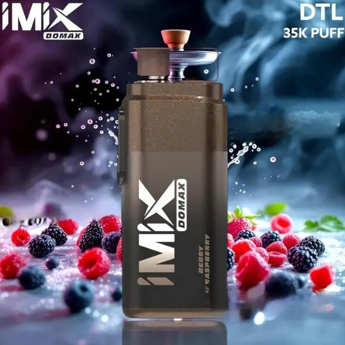 Imix Domax 35000 Puffs Disposable Vape - Berry Raspberry - Disposable Vape - Vapes Uae