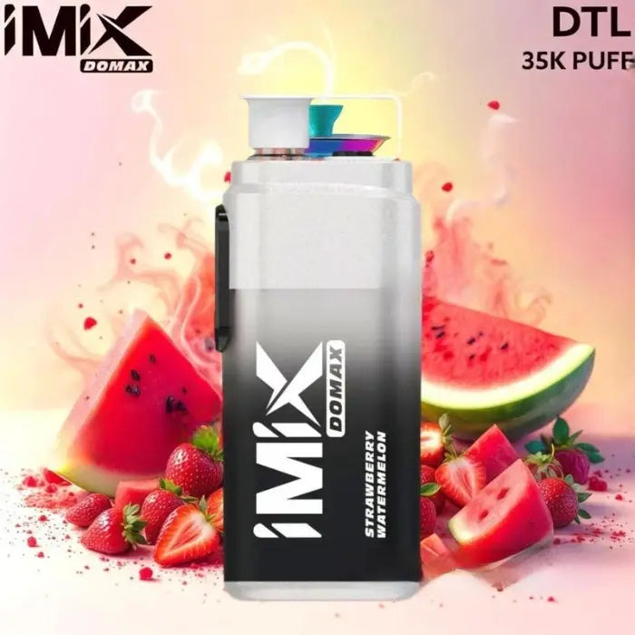 Imix Domax 35000 Puffs Disposable Vape - Strawberry Watermelon - Disposable Vape - Vapes Uae