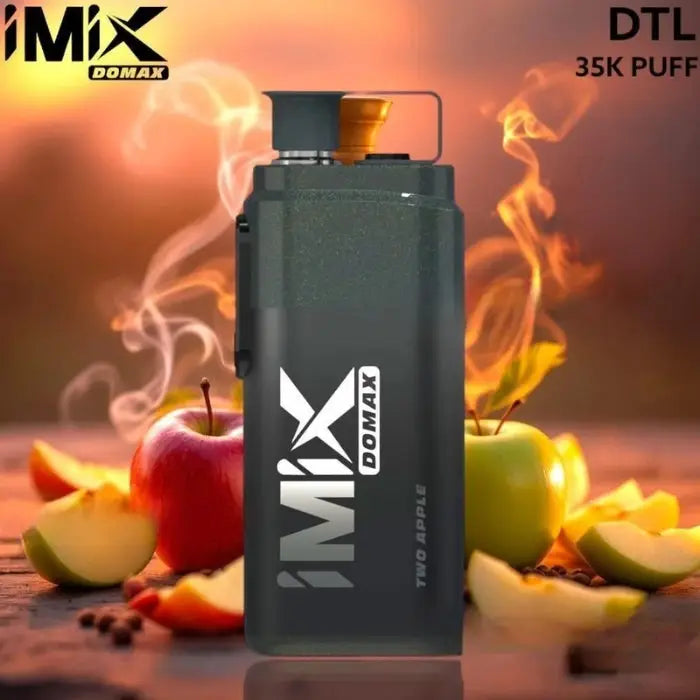 Imix Domax 35000 Puffs Disposable Vape - Two Apple - Disposable Vape - Vapes Uae