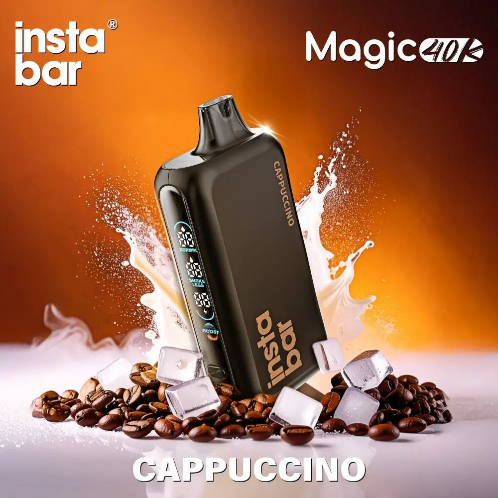 Insta Bar Magic 40000 Puffs Disposable Vape - Cappuccino - Disposable Vape - Vapes Uae