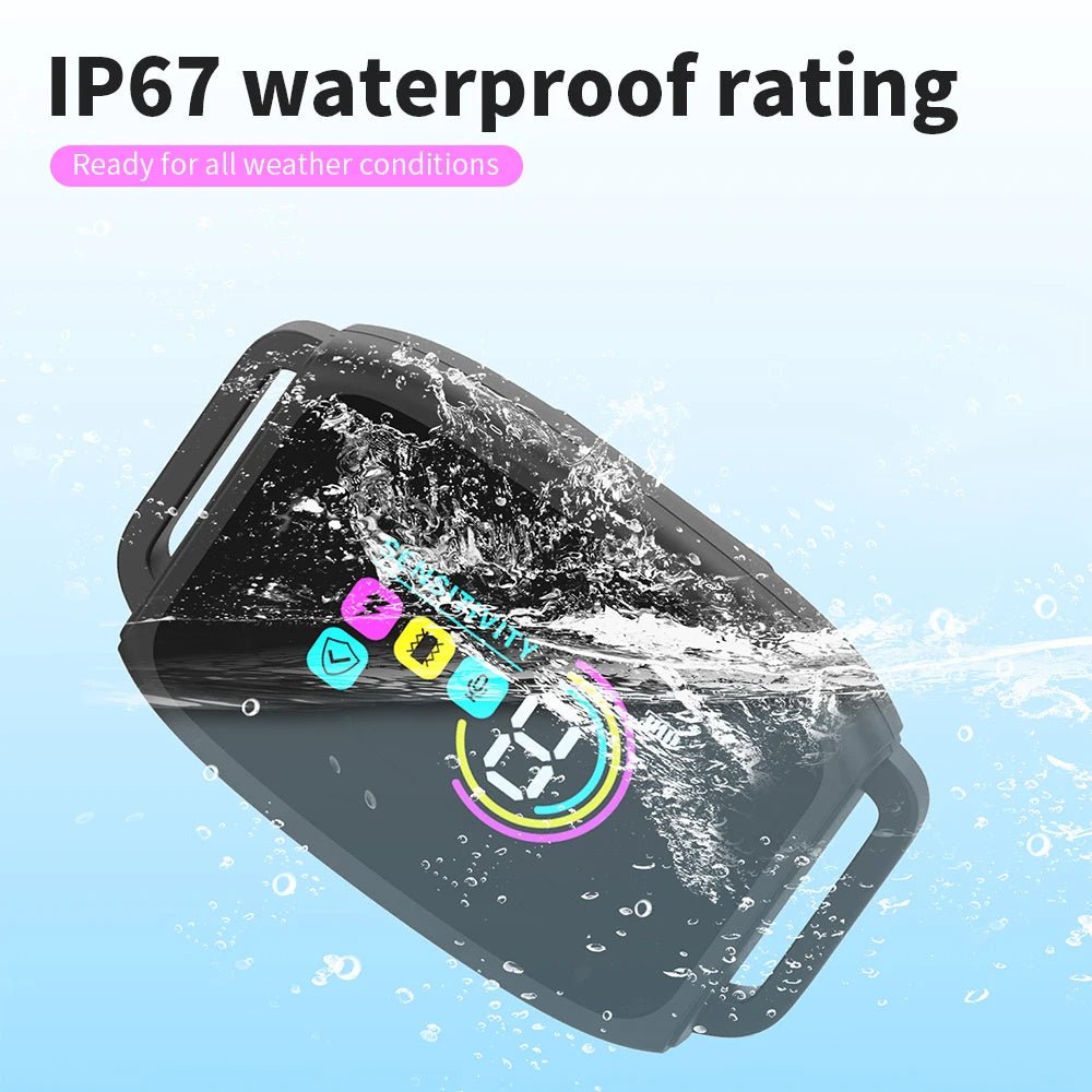 Intelligent anti-bark dog trainer - waterproof with hd display - smart automatic anti barking dog collar