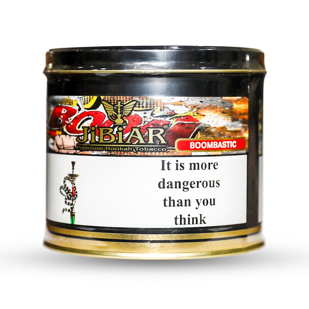 Jibiar Premium Hookah Tobacco - Boom Bastic - Shisha Molasses - Vapes Uae