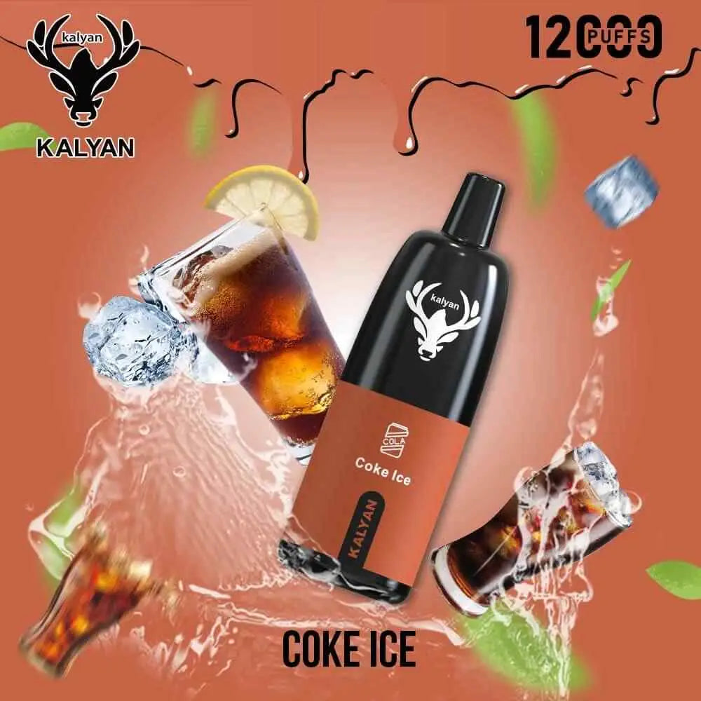 Kalyan 12000 Puffs Disposable Vape - Coke Ice - Disposable Vape - Vapes Uae