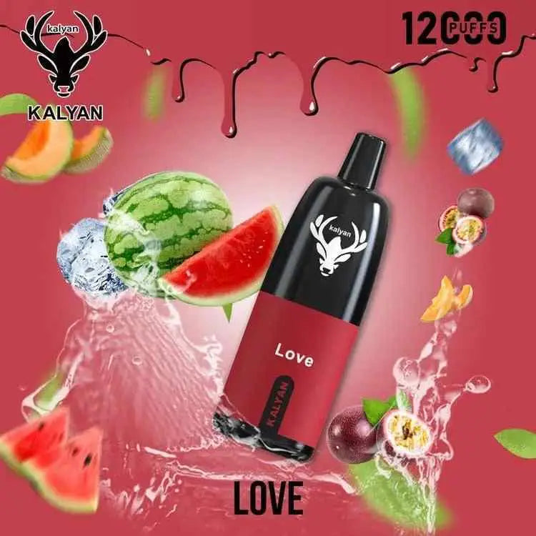 Kalyan 12000 Puffs Disposable Vape - Love - Disposable Vape - Vapes Uae