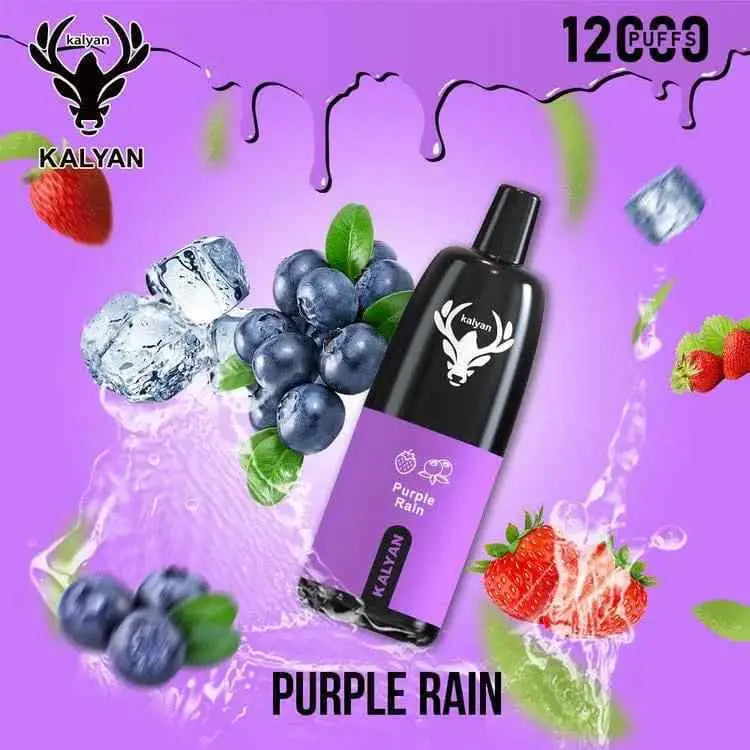 Kalyan 12000 Puffs Disposable Vape - Purple Rain - Disposable Vape - Vapes Uae