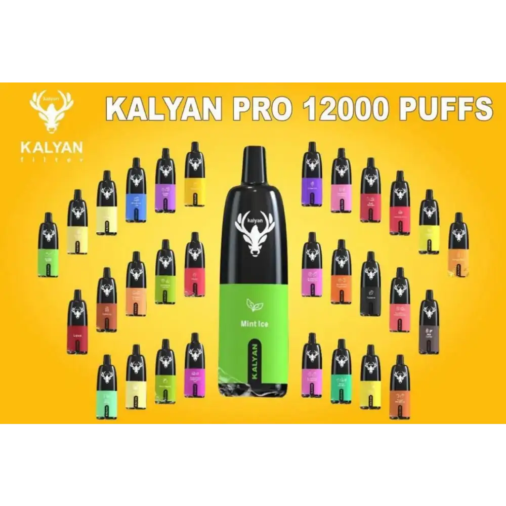 Kalyan 12000 Puffs Disposable Vape - Sour Apple - Disposable Vape - Vapes Uae