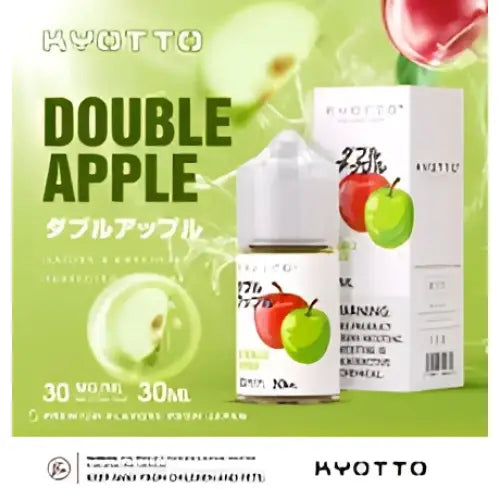 Kyotto Premium E-liquid 30ml - 30mg - Double Apple / 30 - Mg - E-liquid - Vapes Uae
