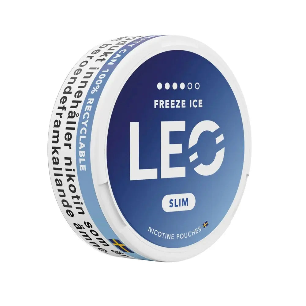 Leo Nicotine Pouches - Freeze Ice - 12mg - Nicotine Pouch - Vapes Uae