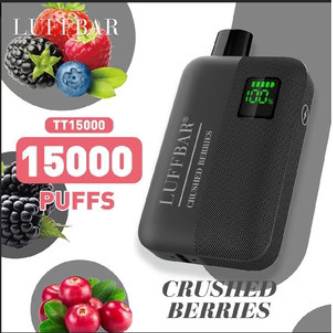 Luffbar tt15000 puffs - crushed berries - disposable vape