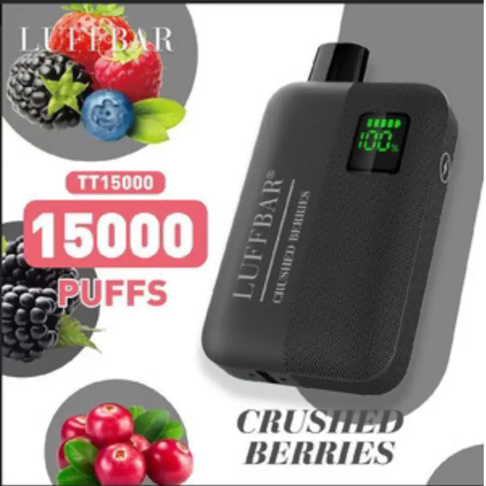 Luffbar Tt15000 Puffs - Crushed Berries - Disposable Vape - Vapes Uae