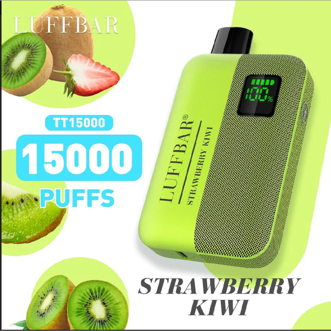 Luffbar tt15000 puffs - strawberry kiwi - disposable vape