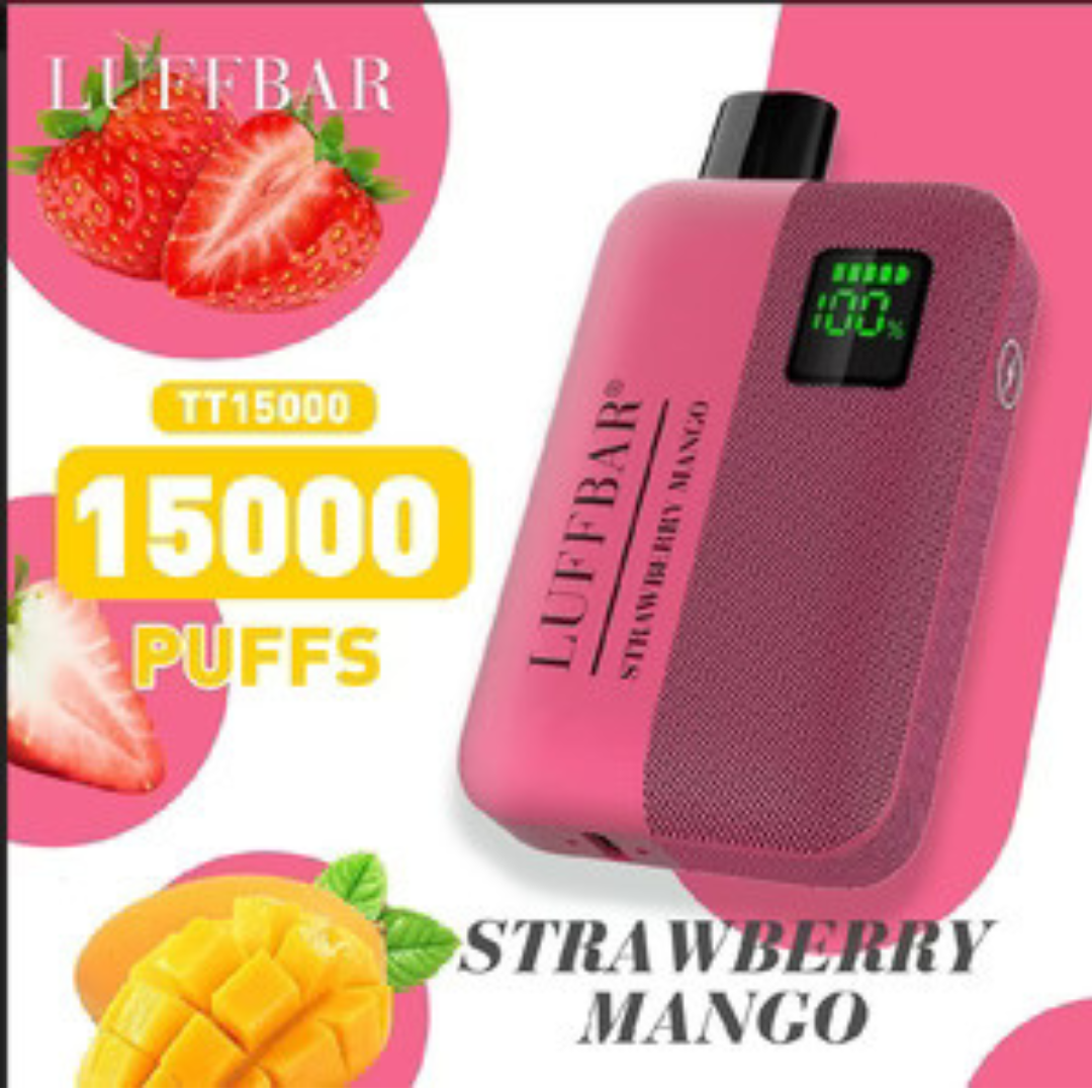 Luffbar tt15000 puffs - strawberry mango - disposable vape