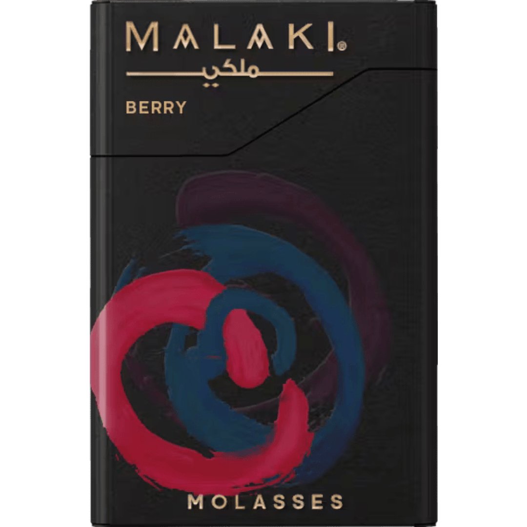 Malaki all flavors - berry / 50g - shisha molasses - vapes uae