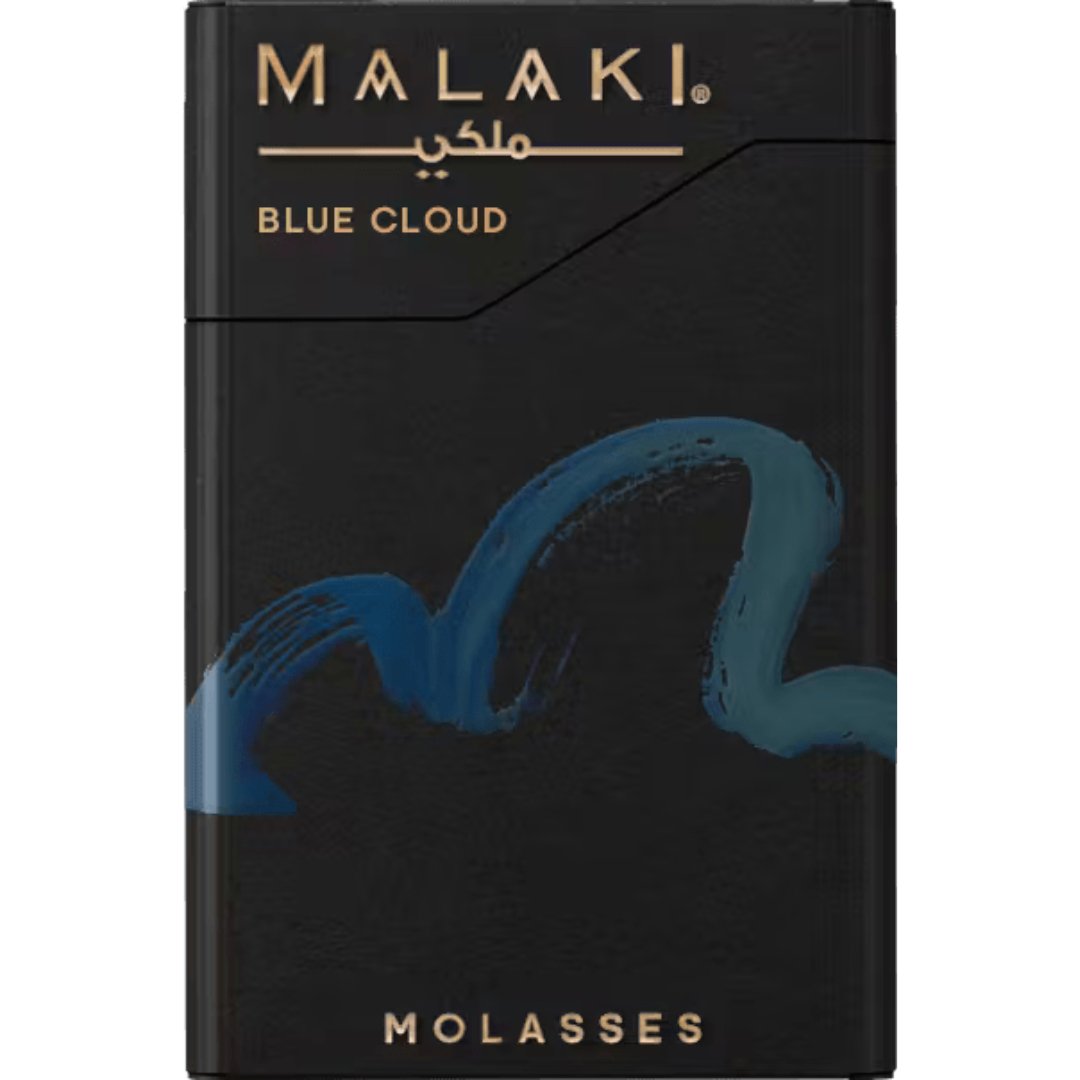 Malaki all flavors - blue cloud / 50g - shisha molasses - vapes uae