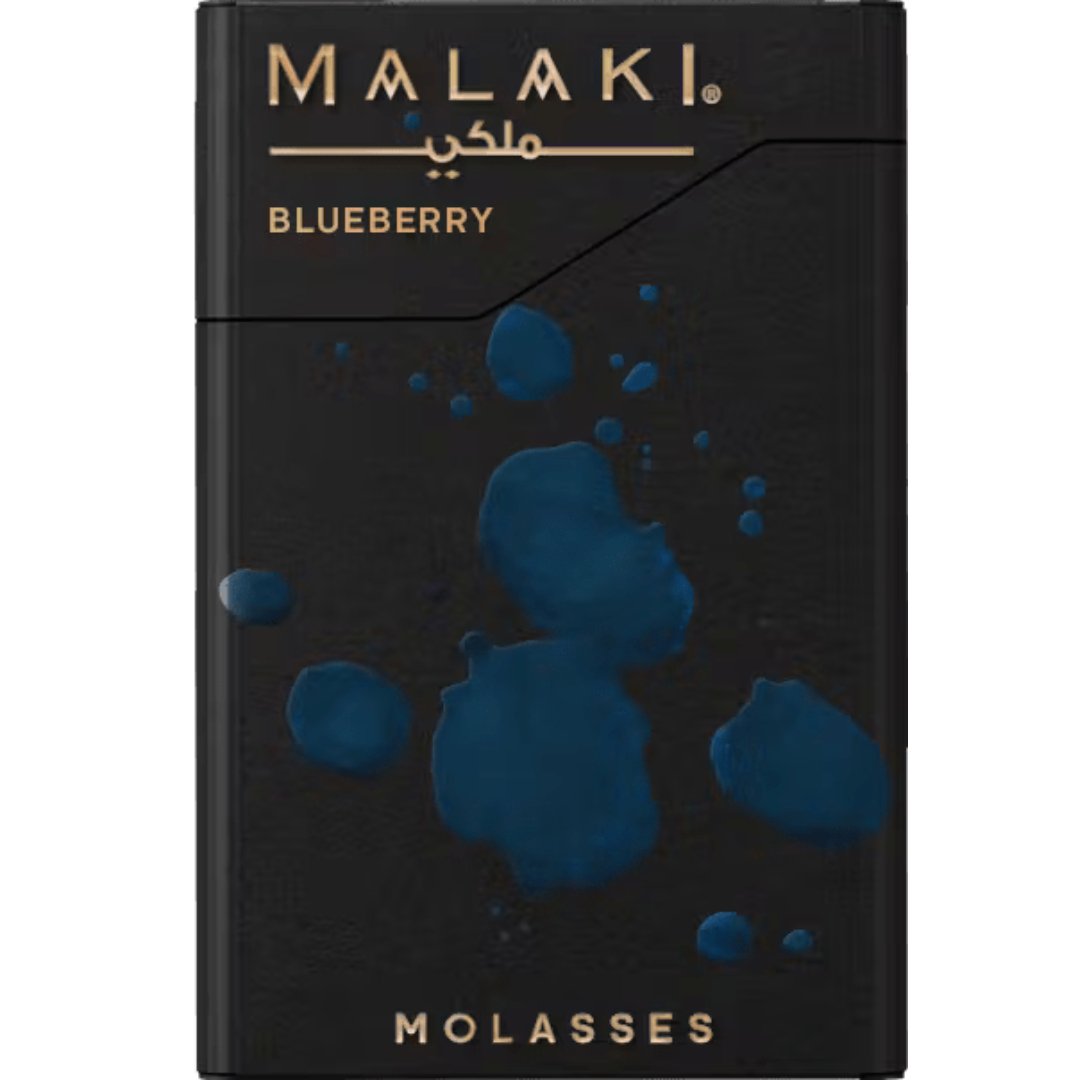 Malaki all flavors - blueberry / 50g - shisha molasses - vapes uae