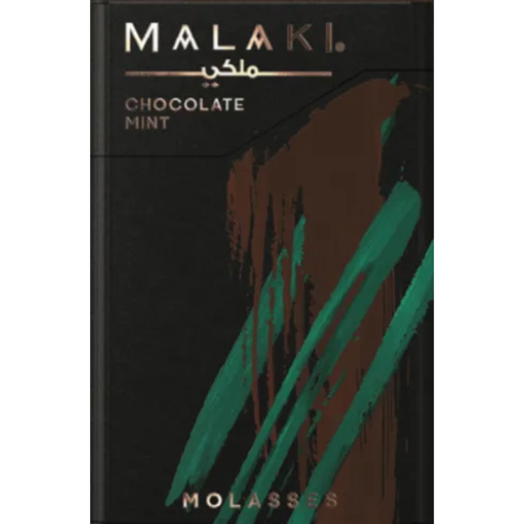 Malaki all flavors - chocolate mint / 50g - shisha molasses - vapes uae