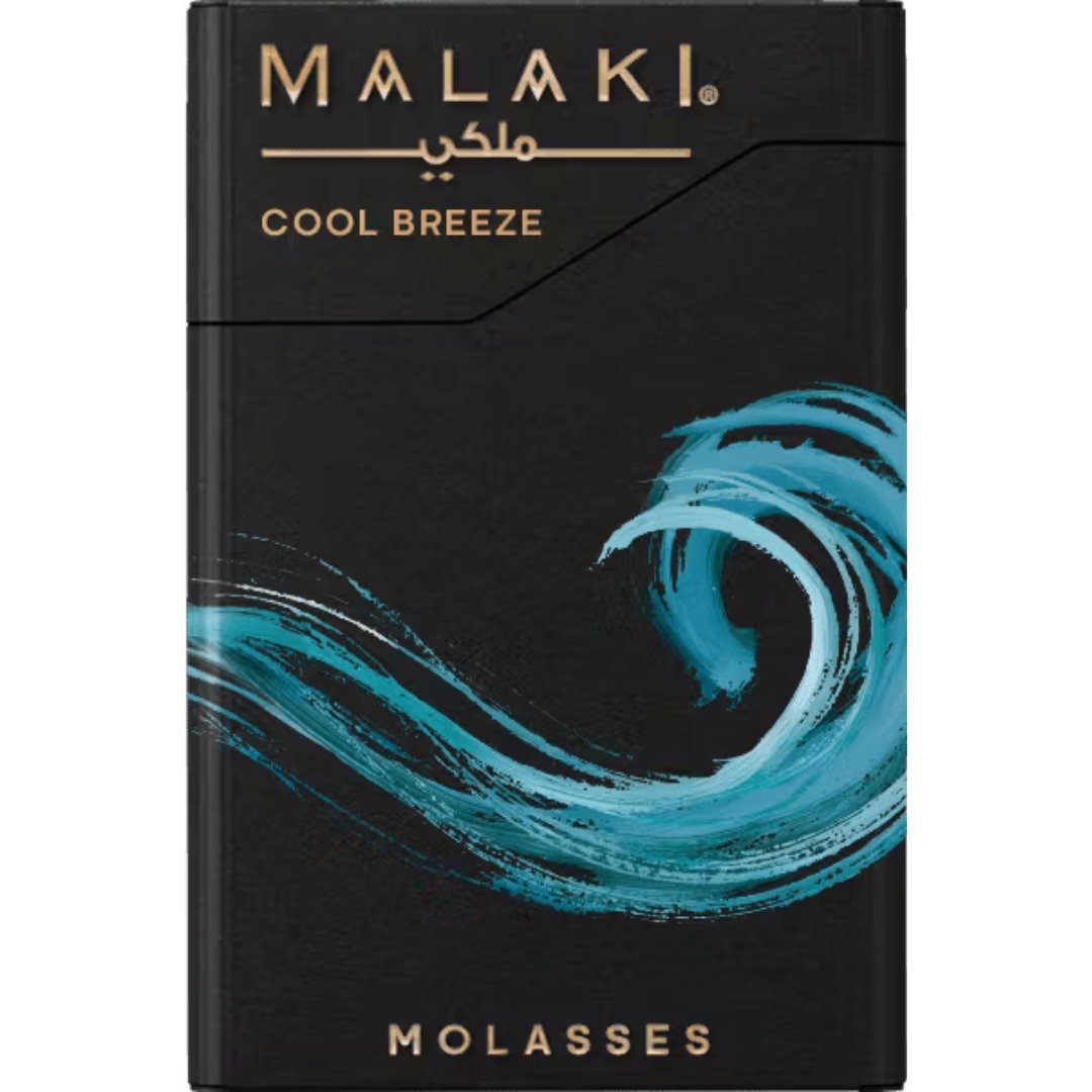 Malaki all flavors - cool breeze / 50g - shisha molasses - vapes uae