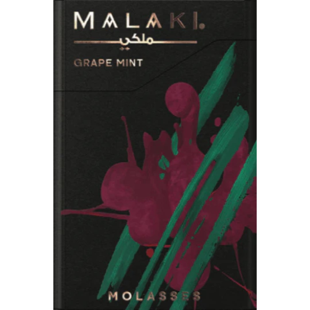 Malaki all flavors - grape mint / 50g - shisha molasses