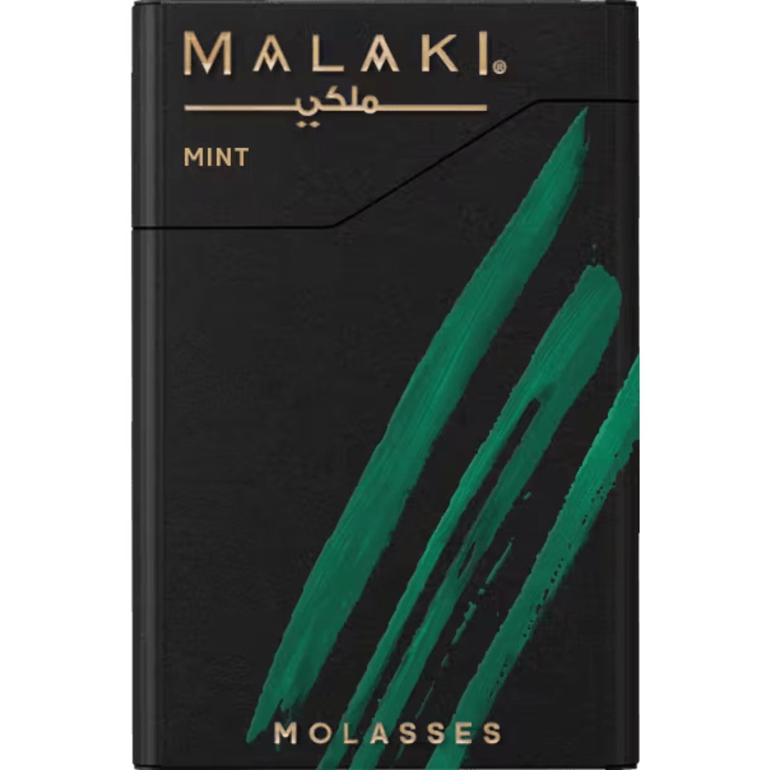 Malaki all flavors - mint / 50g - shisha molasses - vapes uae