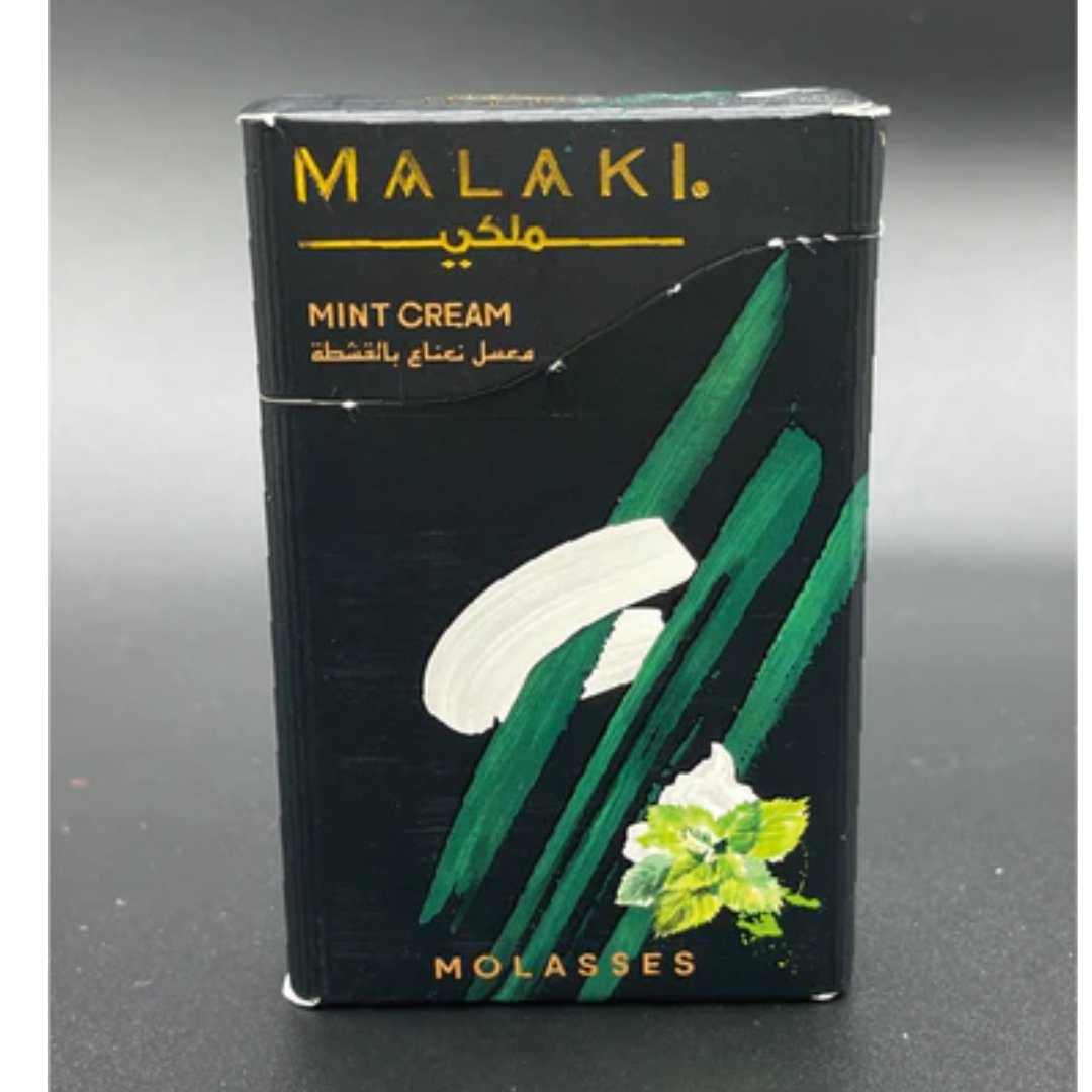 Malaki all flavors - mint cream / 50g - shisha molasses - vapes uae