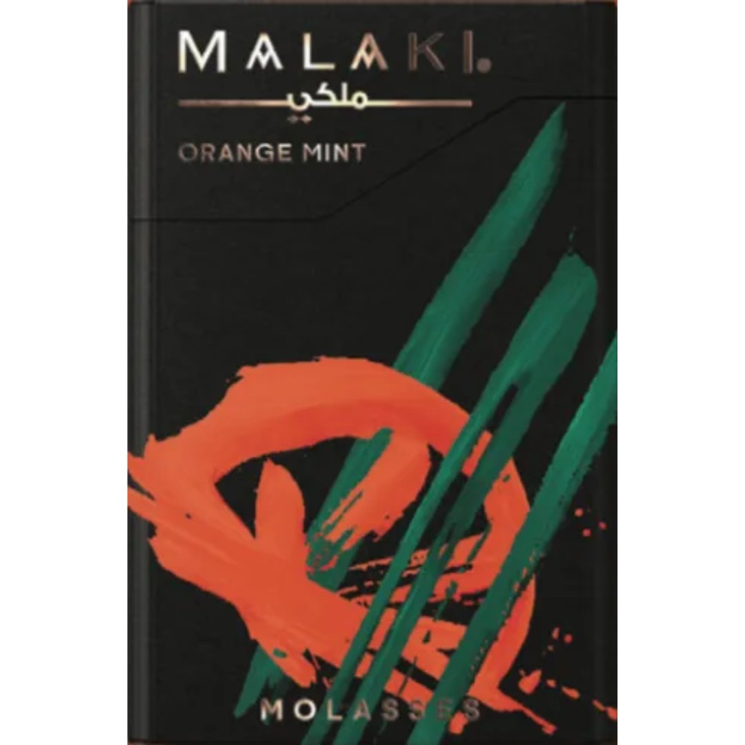 Malaki all flavors - orange mint / 50g - shisha molasses