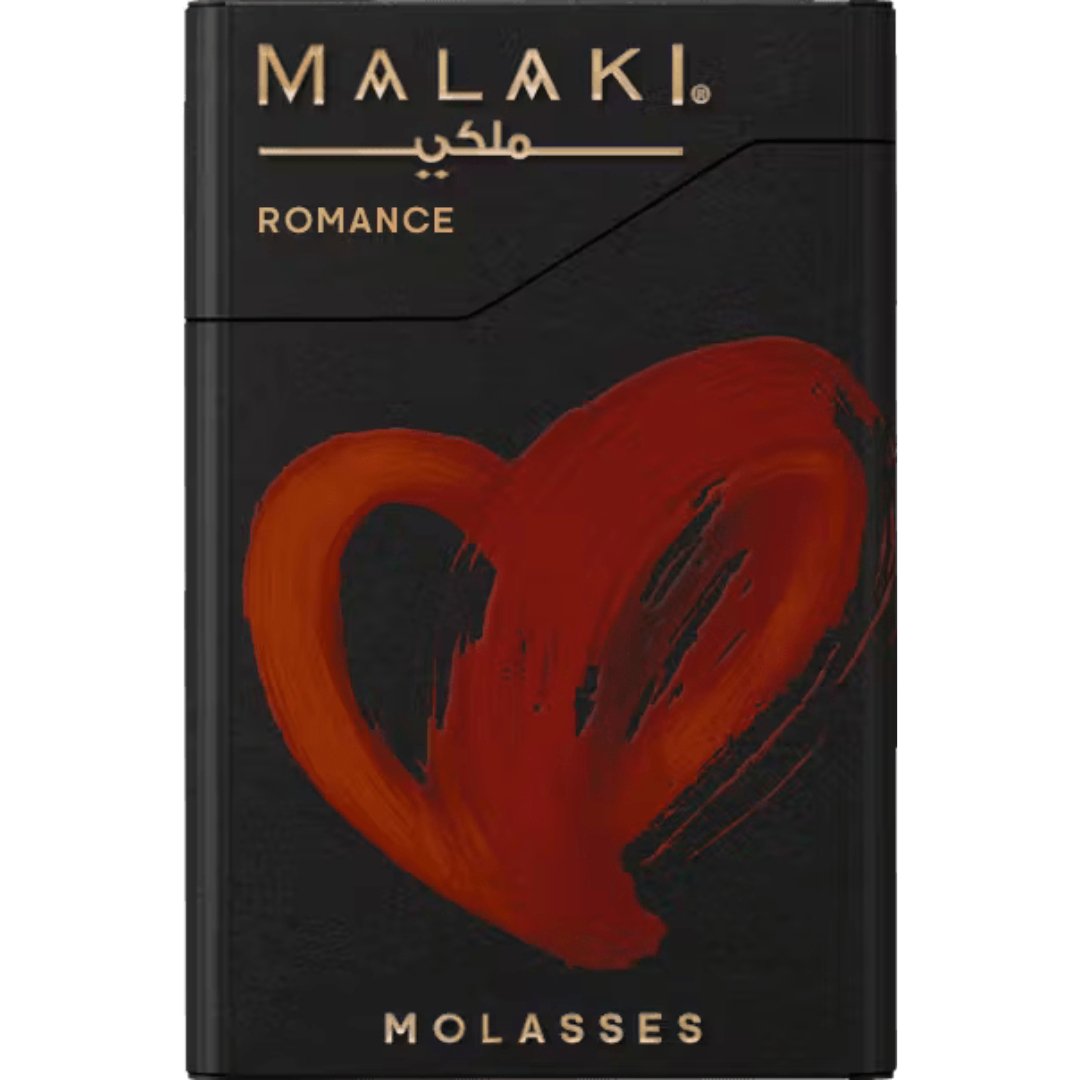 Malaki all flavors - romance / 50g - shisha molasses - vapes uae