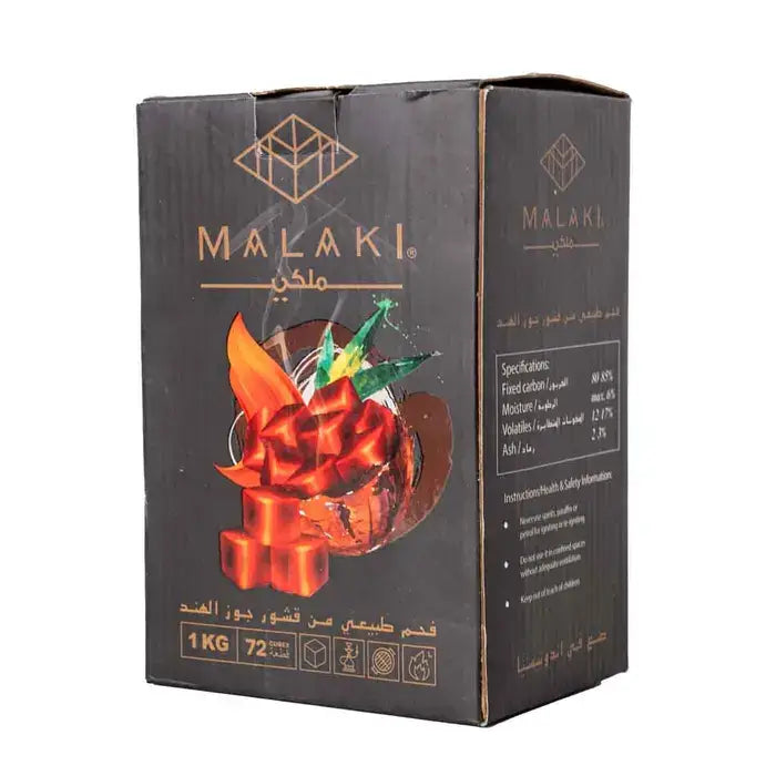 Malaki Coconut Shell Charcoal - 1kg - Smoking Accessories - Vapes Uae