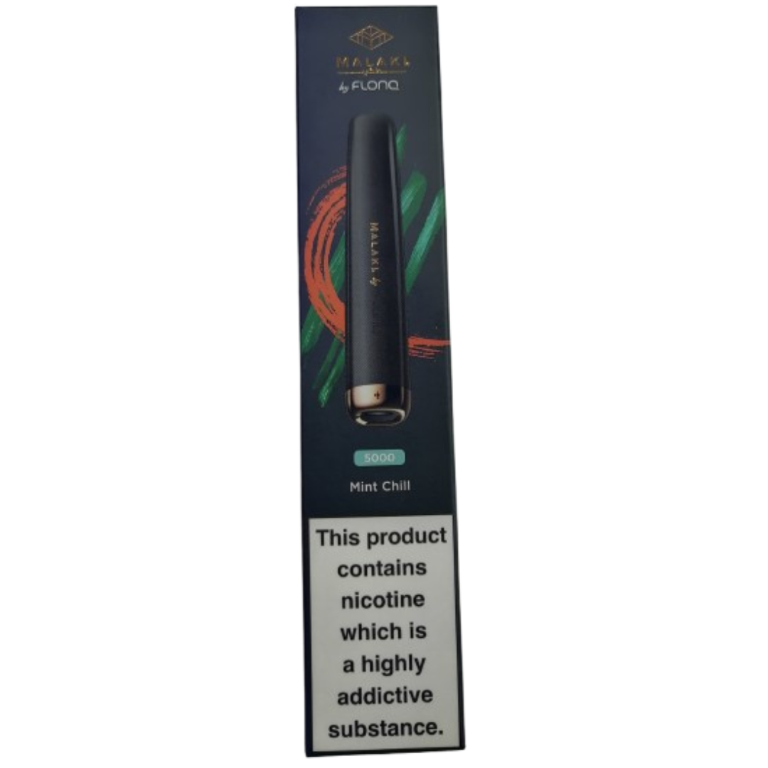 Malaki disposable vape by flonq 5000 puffs - mint chill - disposable vape - vapes uae