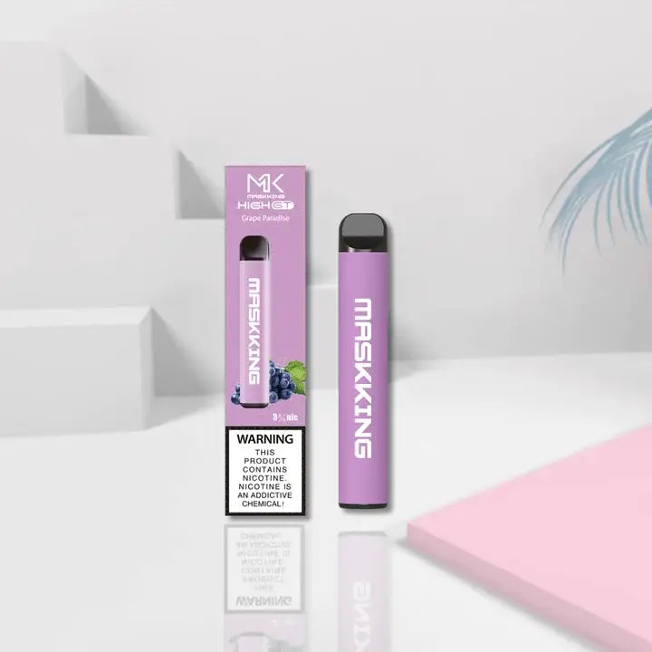 Maskking High Gt 600 Puffs Disposable Vape - Grape paradise - Disposable Vape - Vapes Uae