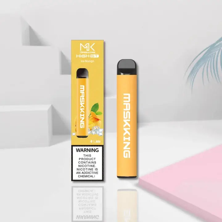 Maskking High Gt 600 Puffs Disposable Vape - Mango Ice - Disposable Vape - Vapes Uae