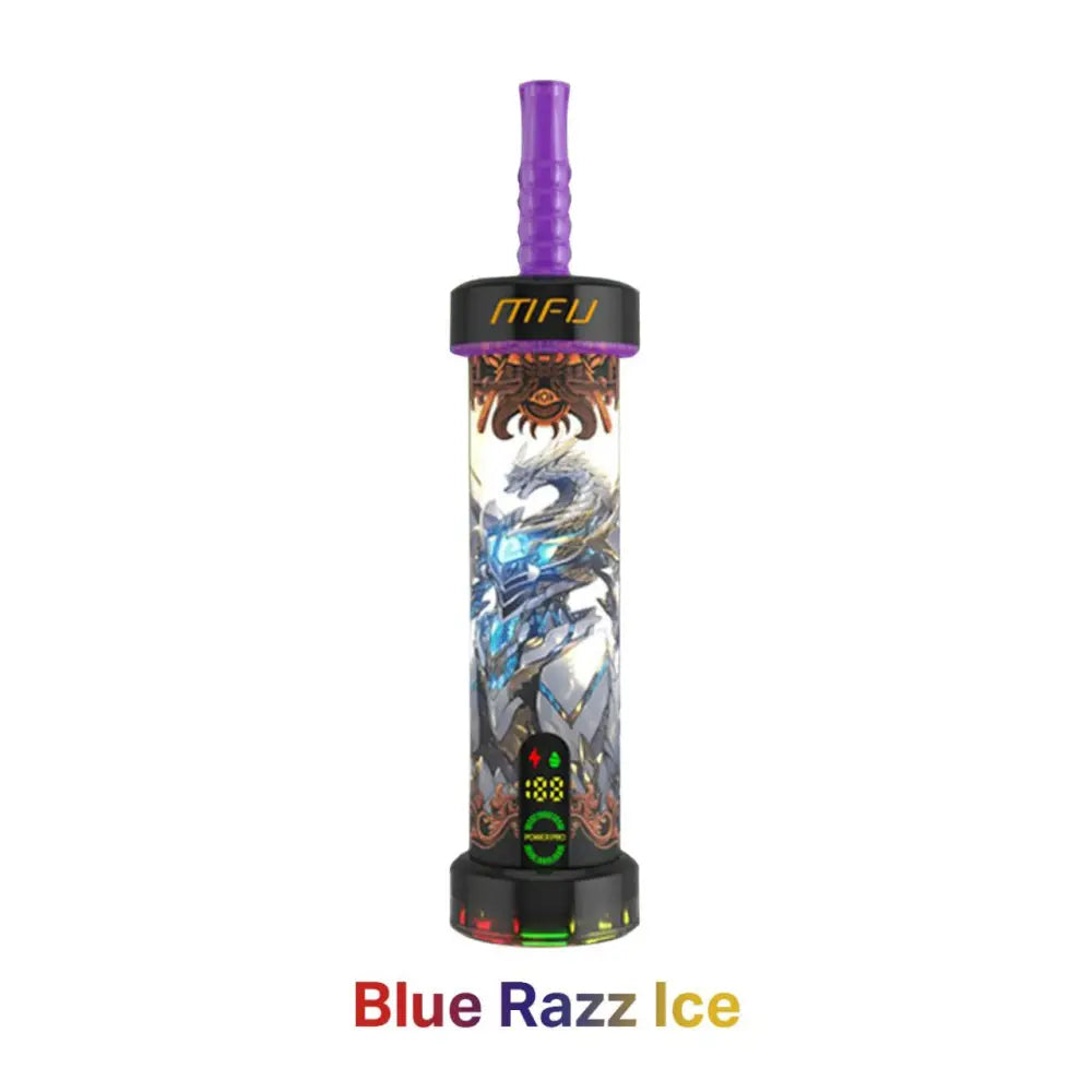 Mfu Shisha X1 40000 Puffs Disposable Vape - Blue Razz Ice - Disposable Vape - Vapes Uae