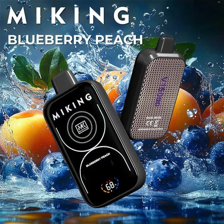 Miking 15000 Puffs Disposable Vape - Blueberry Peach - Disposable Vape - Vapes Uae