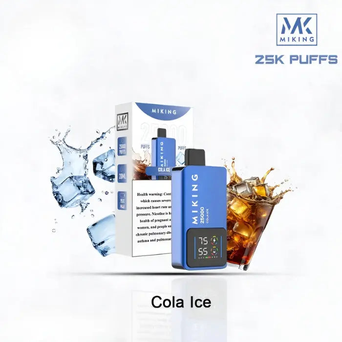 Miking 25000 Puffs Disposable Vape - Cola Ice - Disposable Vape - Vapes Uae