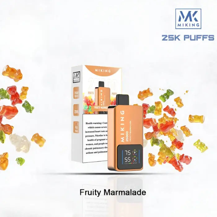 Miking 25000 Puffs Disposable Vape - Fruity Marmalade - Disposable Vape - Vapes Uae