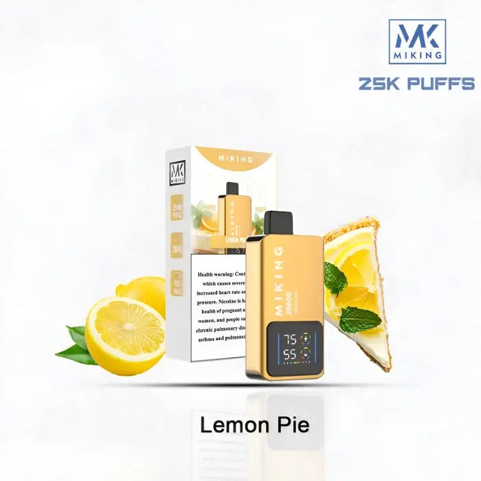 Miking 25000 Puffs Disposable Vape - Lemon Pie - Disposable Vape - Vapes Uae
