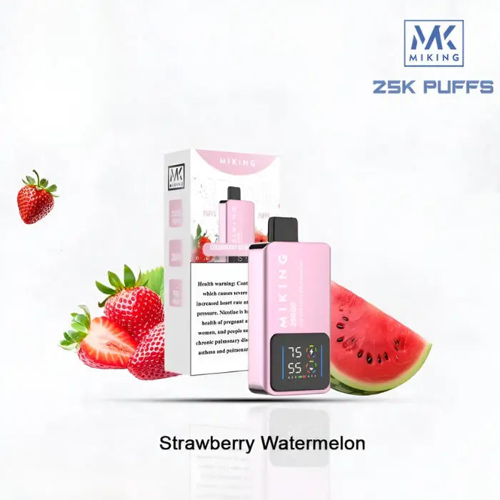 Miking 25000 Puffs Disposable Vape - Strawberry Watermelon - Disposable Vape - Vapes Uae