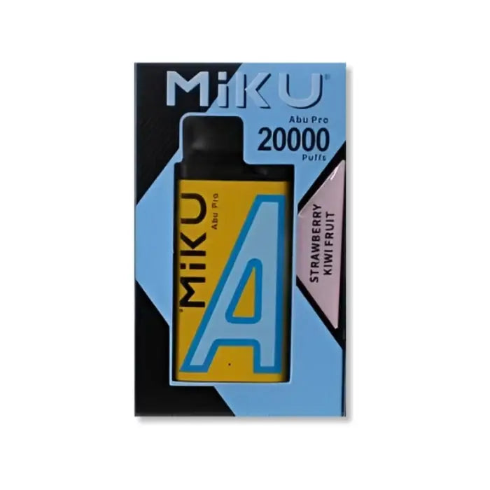 Miku Abu Pro 20000 Puffs Disposable Vape - Strawberry Kiwi Fruit - Disposable Vape - Vapes Uae