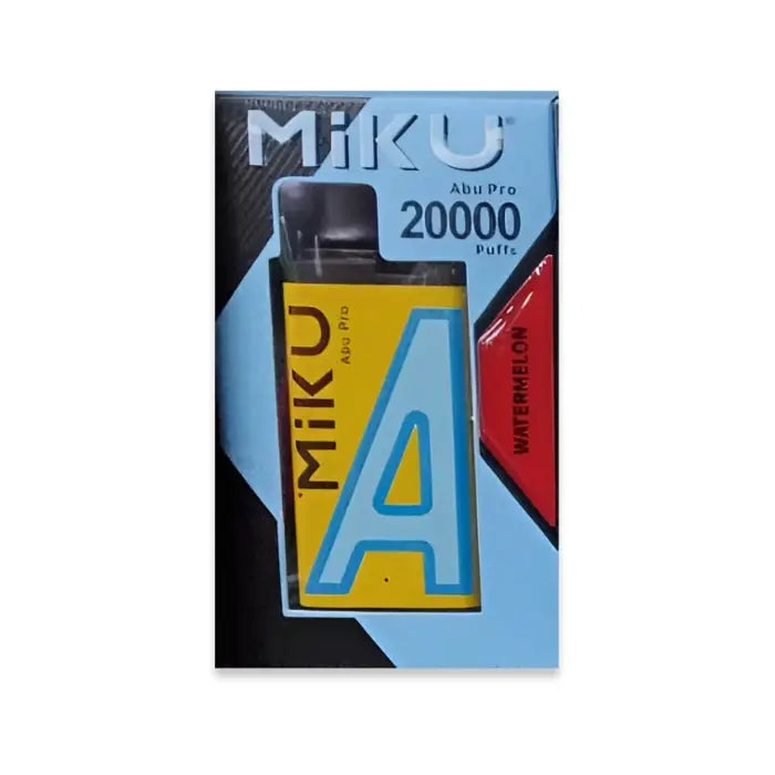 Miku Abu Pro 20000 Puffs Disposable Vape - Watermelon - Disposable Vape - Vapes Uae