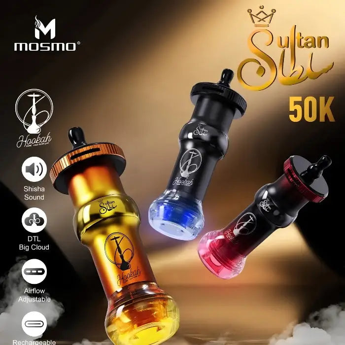 Mosmo Sultan 50000 Puffs Disposable Vape - Disposable Vape - Vapes Uae