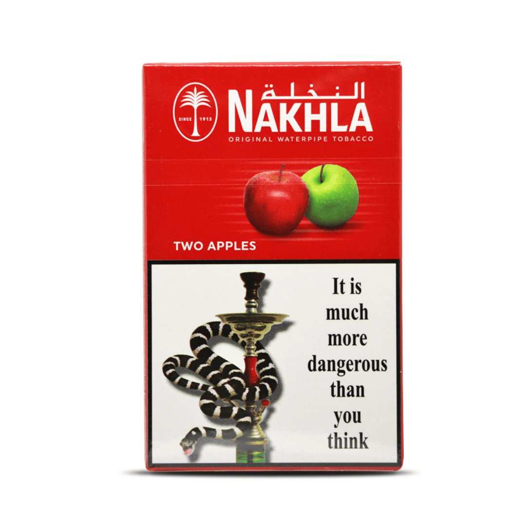 Nakhla tobacco - double apple / 50g - shisha molasses - vapes uae