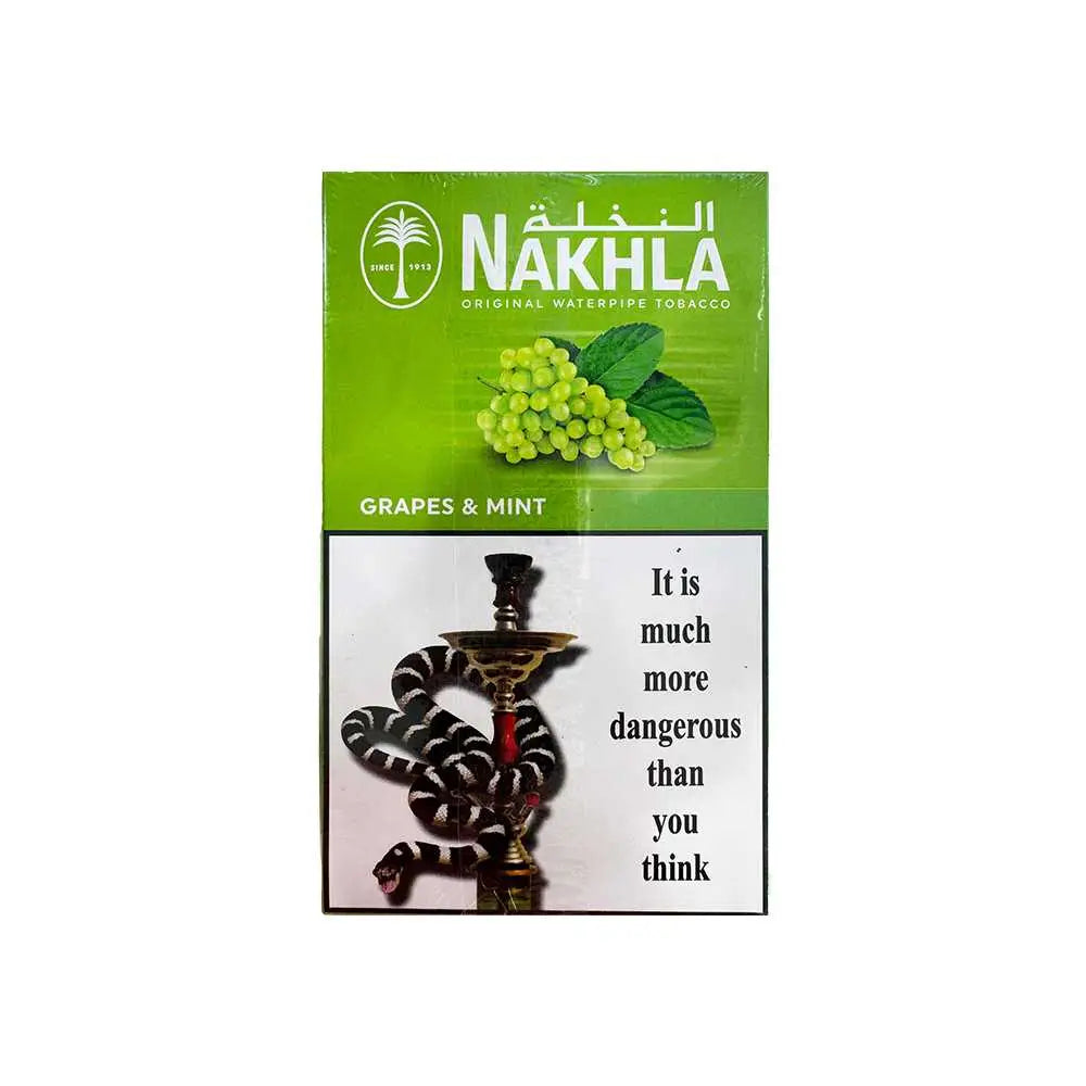 Nakhla Tobacco - Grape Mint / 50g - Shisha Molasses - Vapes Uae