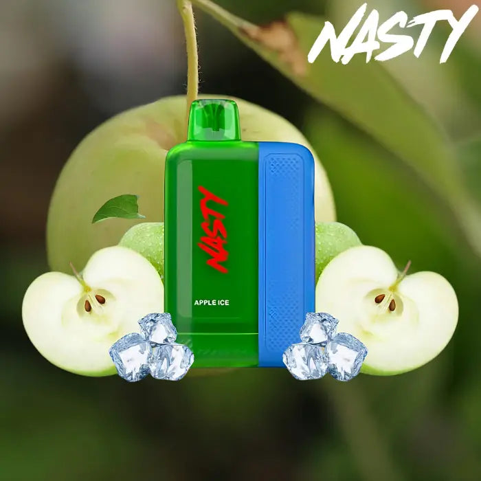 Nasty Bolt 50000 Puffs Disposable Vape - Apple Ice - Disposable Vape - Vapes Uae