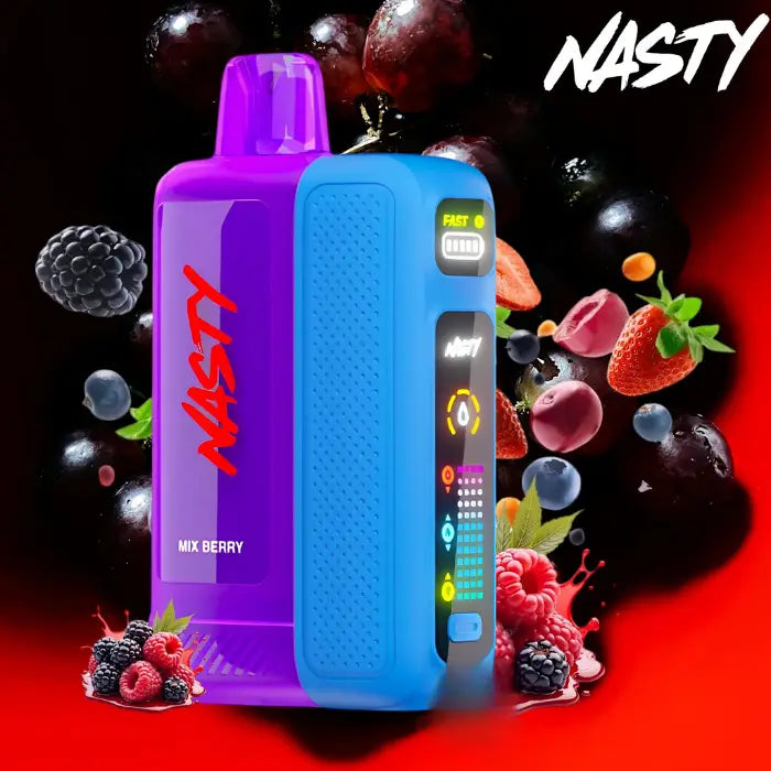 Nasty Bolt 50000 Puffs Disposable Vape - Mix Berry - Disposable Vape - Vapes Uae