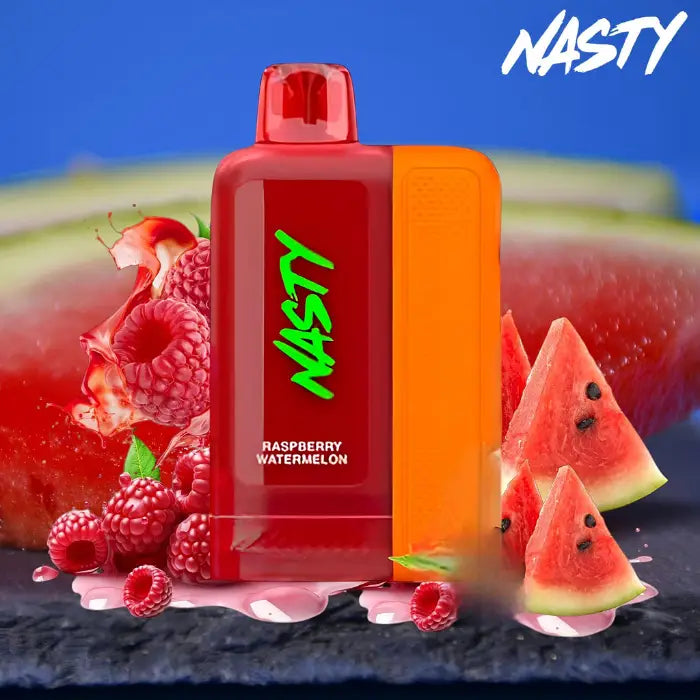 Nasty Bolt 50000 Puffs Disposable Vape - Raspberry Watermelon - Disposable Vape - Vapes Uae